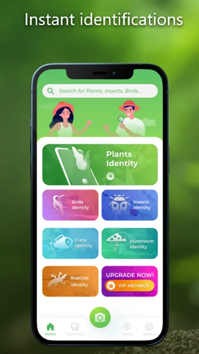 Captures d'écran de Plant Identification - PlantAD