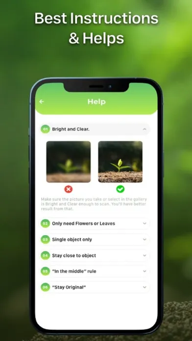 Captures d'écran de Plant Identification - PlantAD