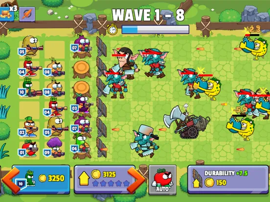 Zrzuty ekranu Plants vs Goblins 7 iPad 