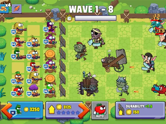 Zrzuty ekranu Plants vs Goblins 7 iPad 