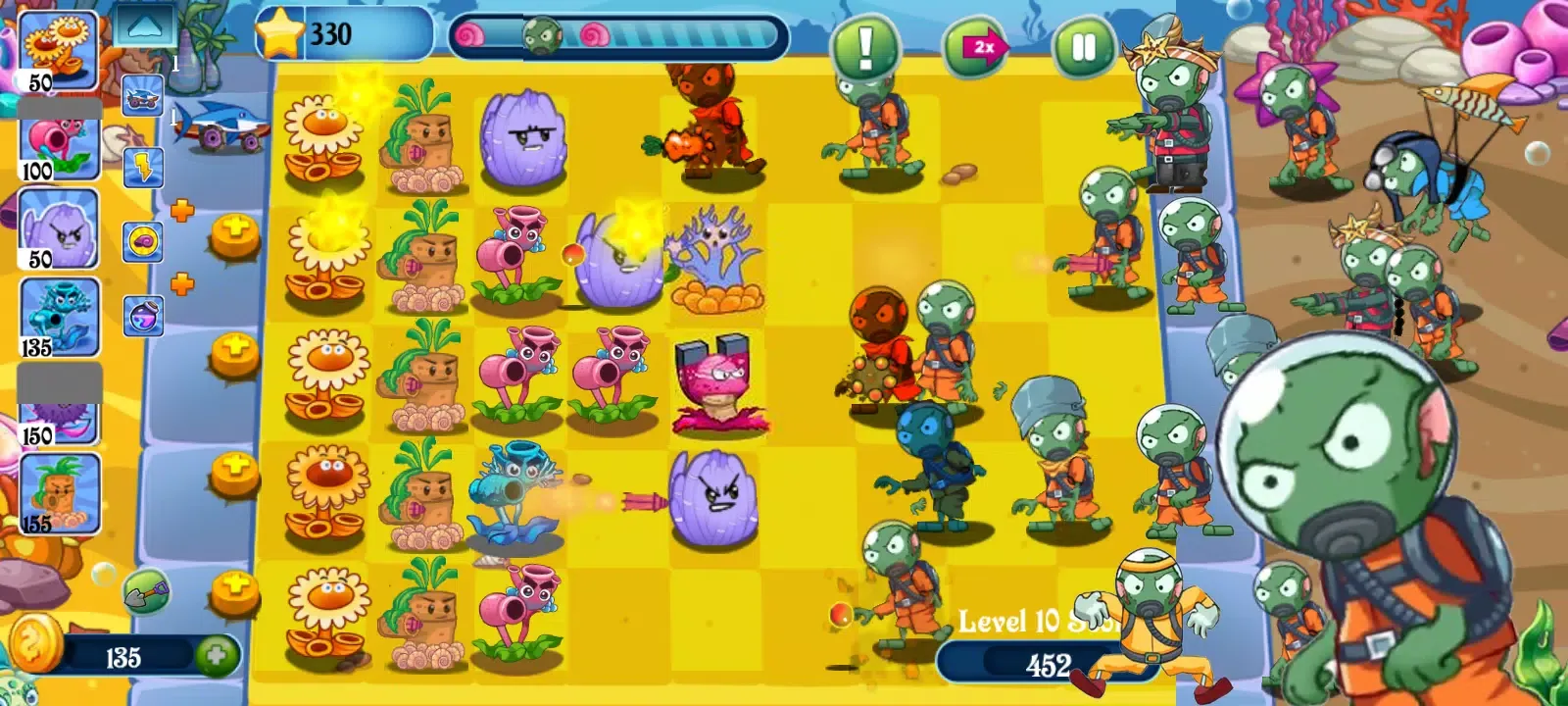 Capturas de tela do Plants vs Goblins 8