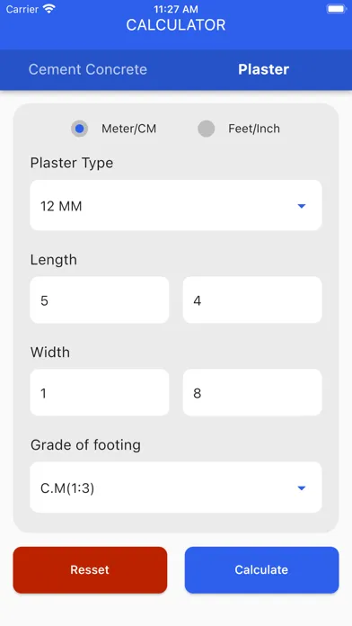 Plaster Cement Concrete Finder应用截图