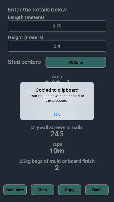 صور Plaster & Stud Wall Calculator
