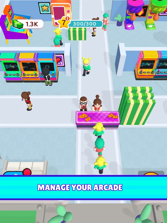 Tangkapan skrin Arcade Empire iPad 