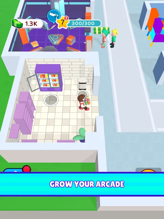 Tangkapan skrin Arcade Empire iPad 