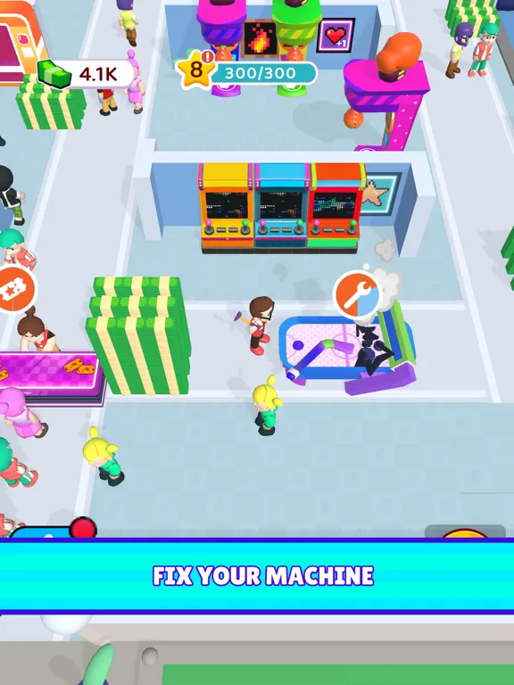 Tangkapan skrin Arcade Empire iPad 