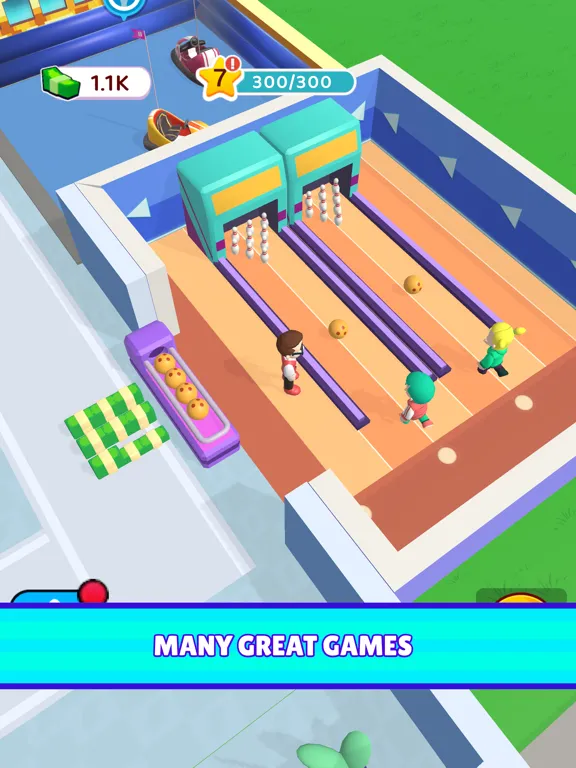Tangkapan skrin Arcade Empire iPad 