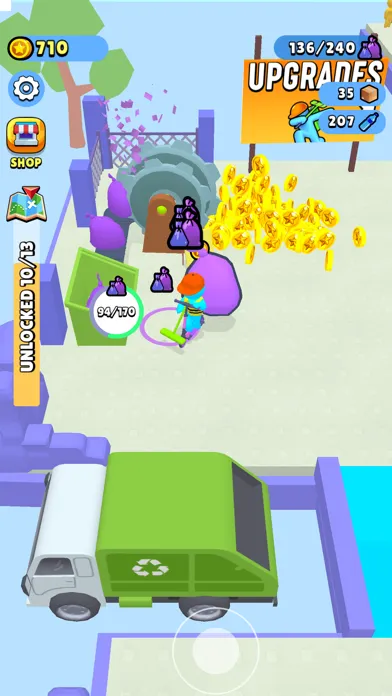 Landfill Clean It Game! سکرین شاٹس