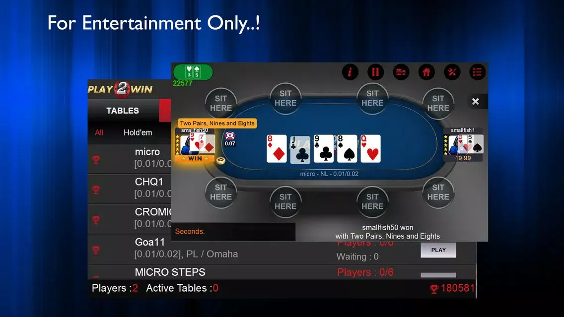 Play2Win Ekran Görüntüleri
