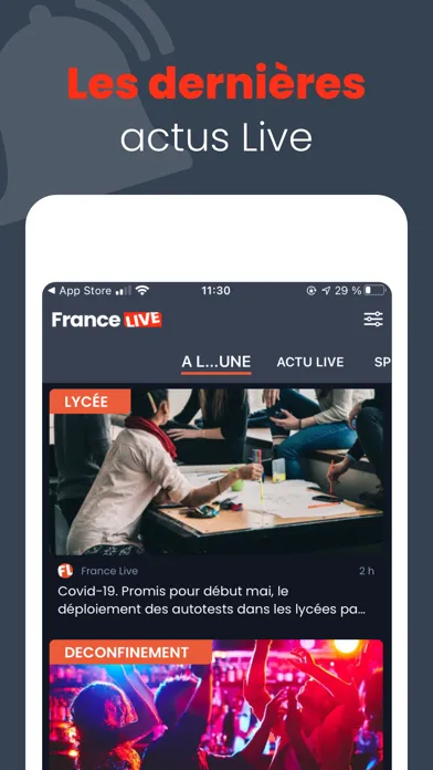 France Live スクリーンショット