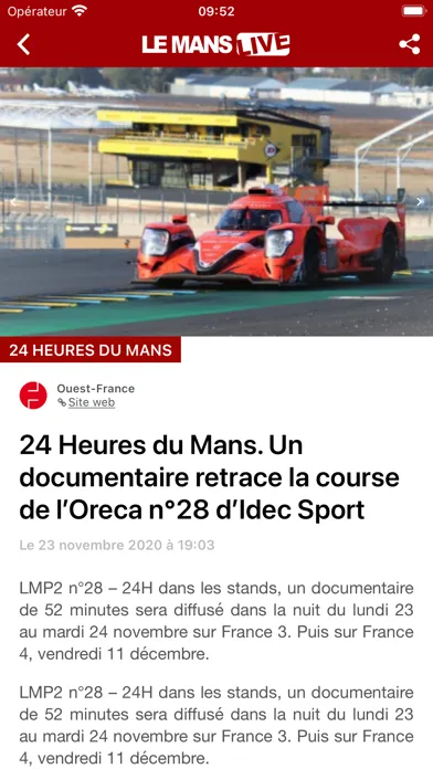 Le Mans Live应用截图