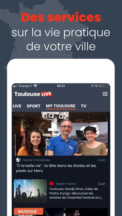 Toulouse Live スクリーンショット