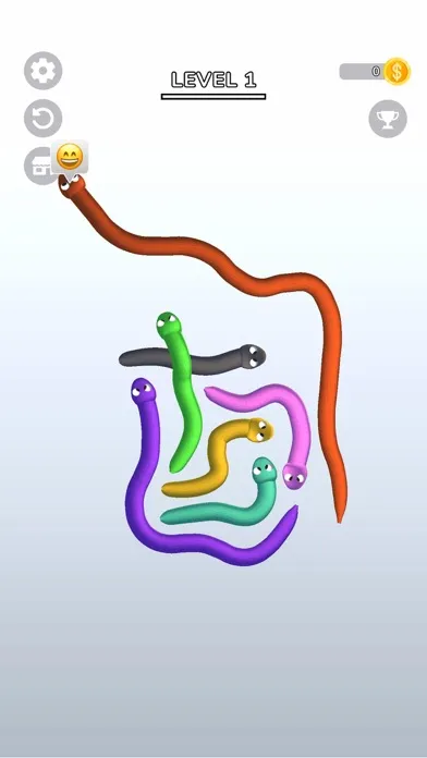 Snake Master - Tangled Puzzle Screenshots