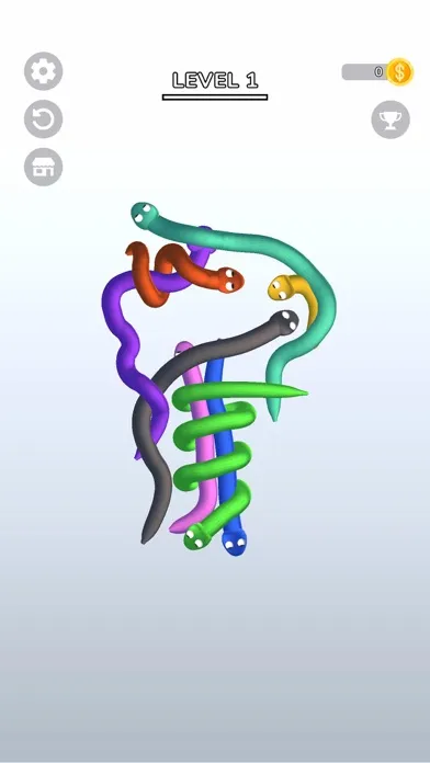 Snake Master - Tangled Puzzle Screenshots