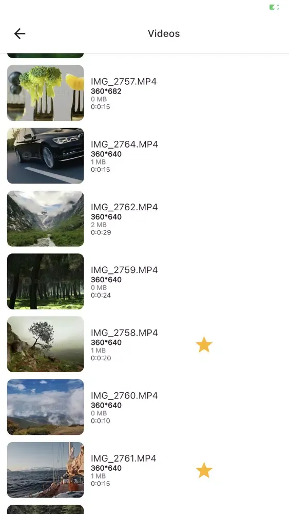 ภาพหน้าจอของ Video Player 4k