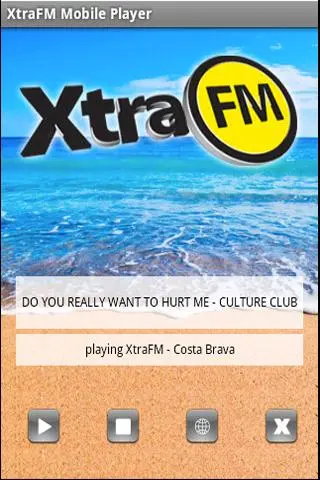 Captures d'écran de XtraFM Costa Brava Player