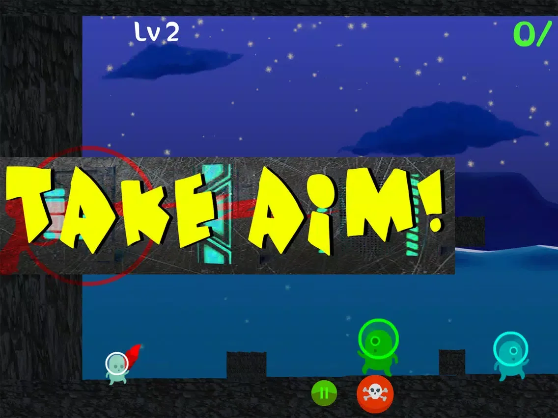 Screenshot di Shoot Everything! - Alien Raygun Laser Golf! iPad 