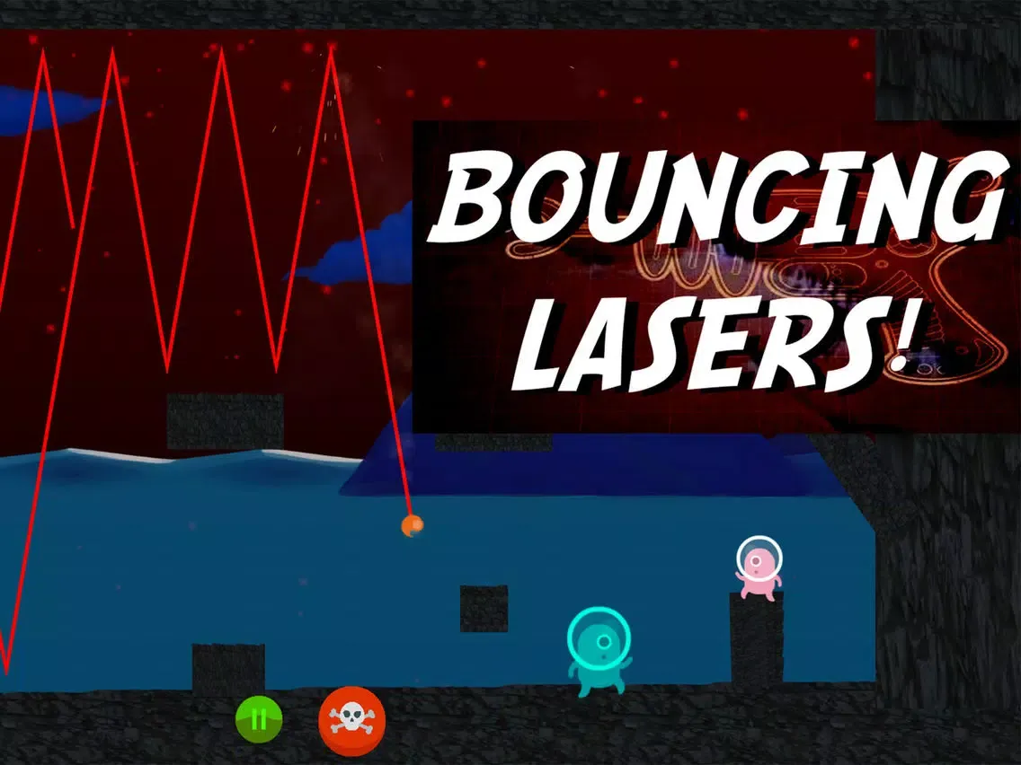 Screenshot di Shoot Everything! - Alien Raygun Laser Golf! iPad 