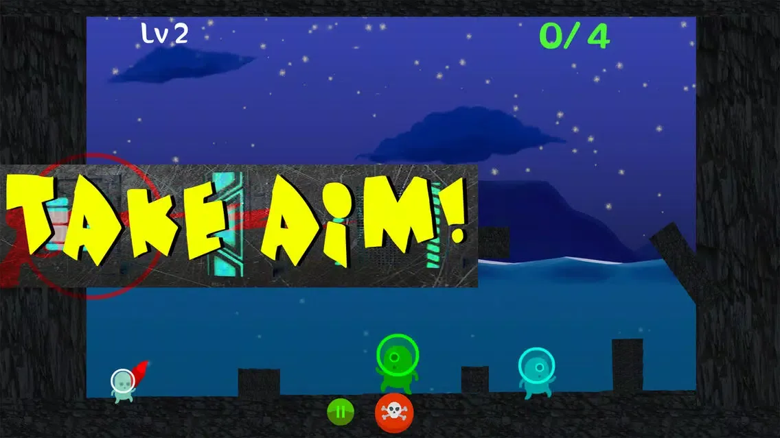 Screenshot di Shoot Everything! - Alien Raygun Laser Golf!
