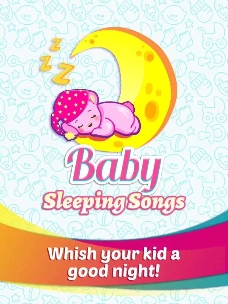 Ảnh chụp màn hình của Baby Sleeping Songs Free Relax Sounds & Lullabies iPad 