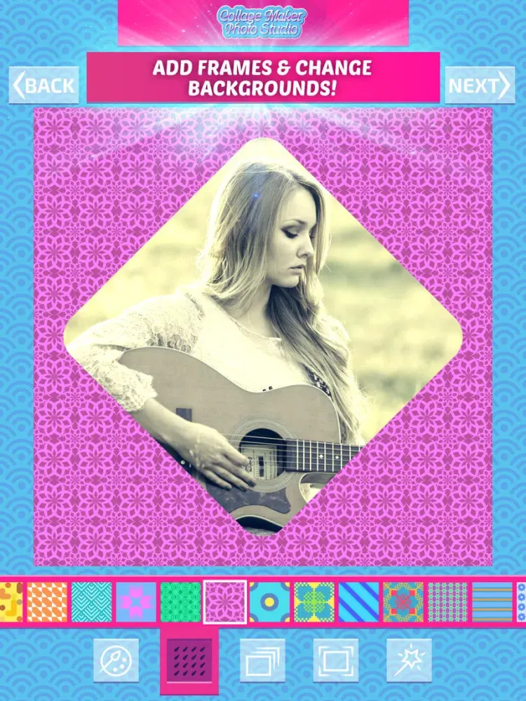 Screenshot di Collage Maker Photo Studio with Grid Layouts - Add cool Filters and Retouch Pics iPad 