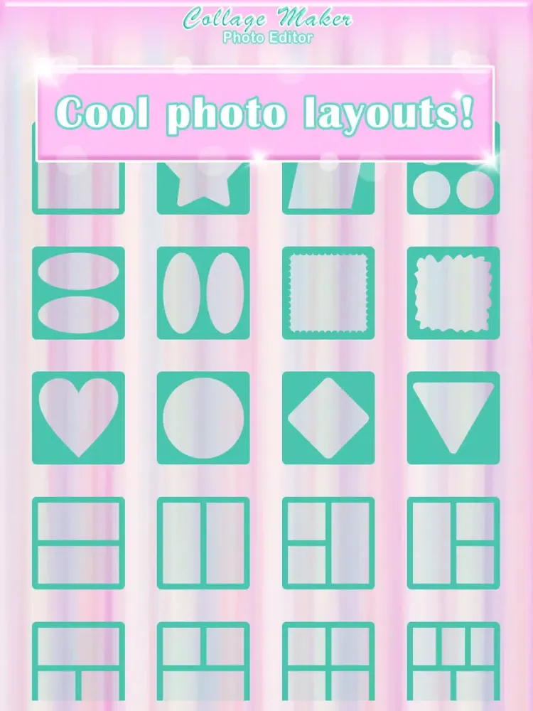 Zrzuty ekranu Collage Maker Photo Editor - Arrange Multiple Pics with This Neat Framer and Resizer iPad 