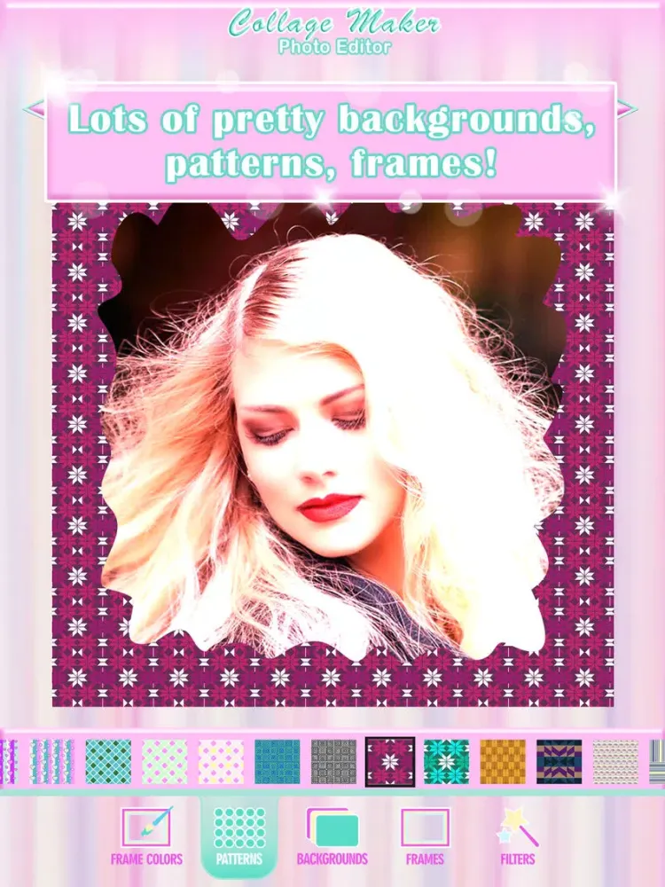 Zrzuty ekranu Collage Maker Photo Editor - Arrange Multiple Pics with This Neat Framer and Resizer iPad 