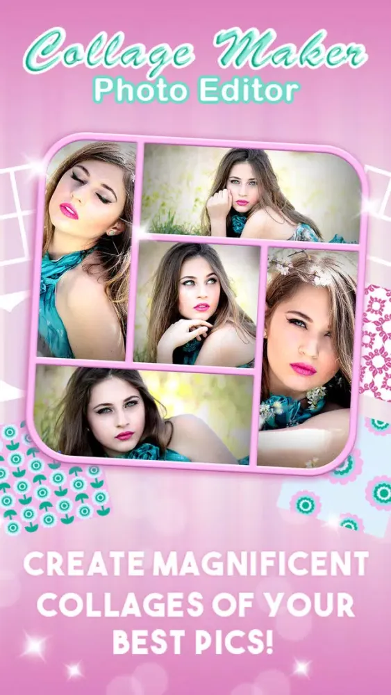 Zrzuty ekranu Collage Maker Photo Editor - Arrange Multiple Pics with This Neat Framer and Resizer