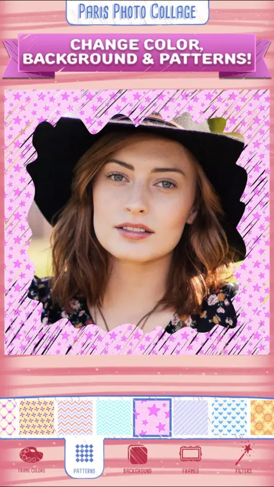 Paris Photo Collage Maker with Cute Frames Screenshots