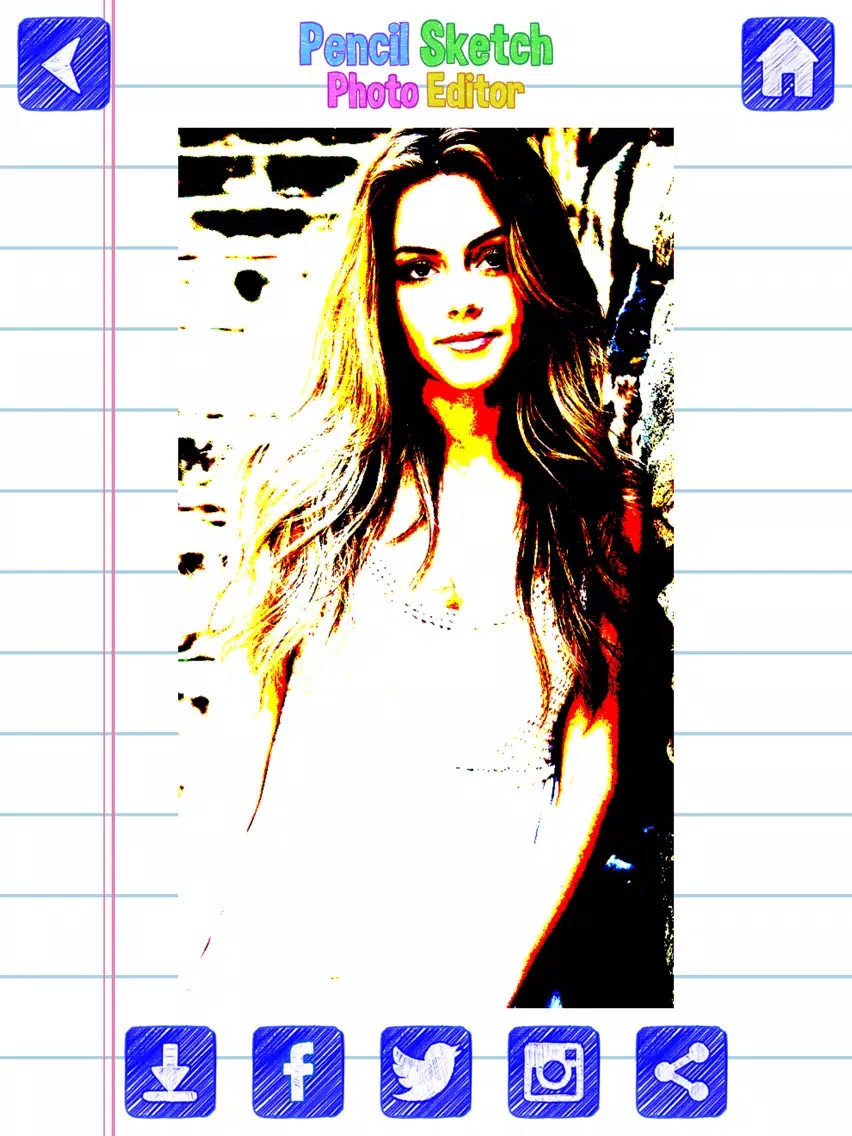 Скриншоты Pencil Sketch Photo Editor: Paint Beautiful Retro Picture.s like an Artist iPad 