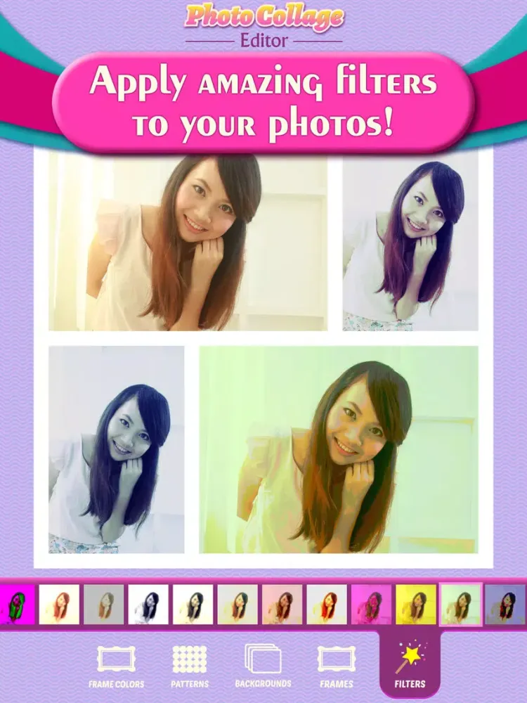 Captures d'écran de Photo Collage Editor Studio & Pic Grid Maker iPad 