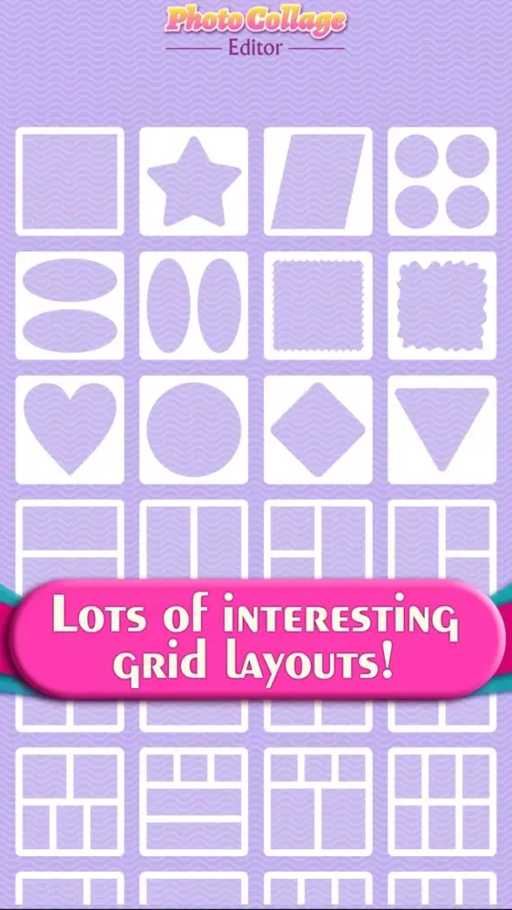 Captures d'écran de Photo Collage Editor Studio & Pic Grid Maker