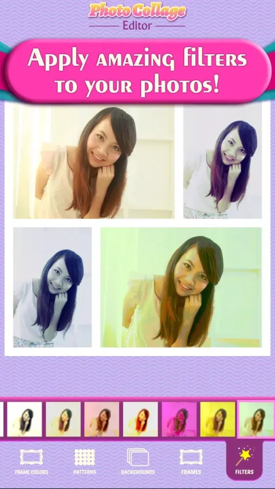 Captures d'écran de Photo Collage Editor Studio & Pic Grid Maker