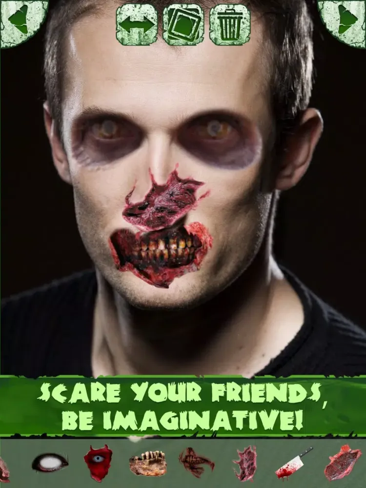 ภาพหน้าจอของ Zombie Photo Maker Booth iPad 