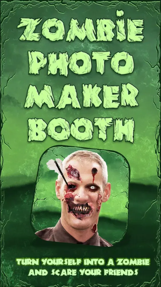 ภาพหน้าจอของ Zombie Photo Maker Booth