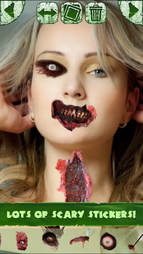 ภาพหน้าจอของ Zombie Photo Maker Booth