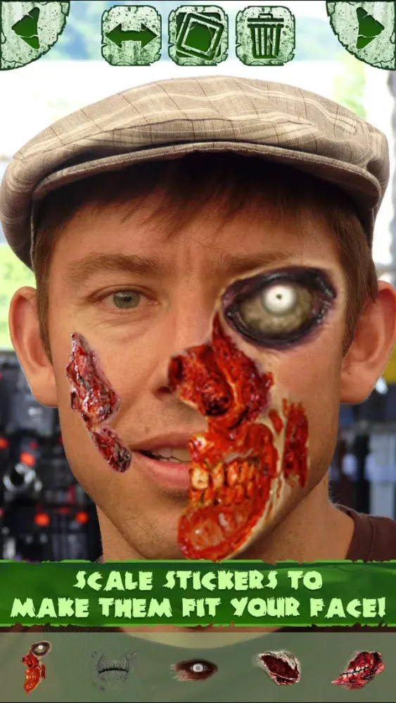 ภาพหน้าจอของ Zombie Photo Maker Booth