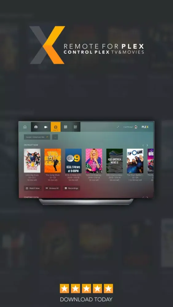 Скриншоты Remote for Plex