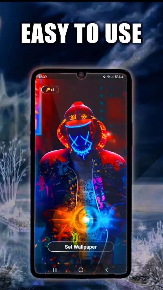 Ảnh chụp màn hình của Angel Live Wallpaper
