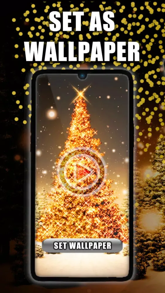 Christmas Tree Live Wallpaper スクリーンショット