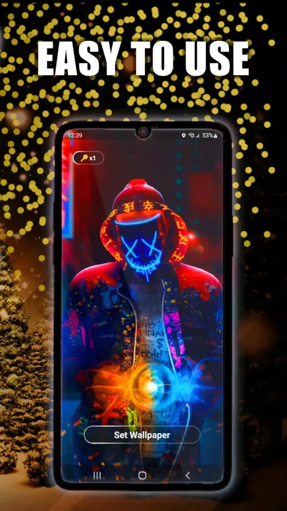 Christmas Tree Live Wallpaper スクリーンショット