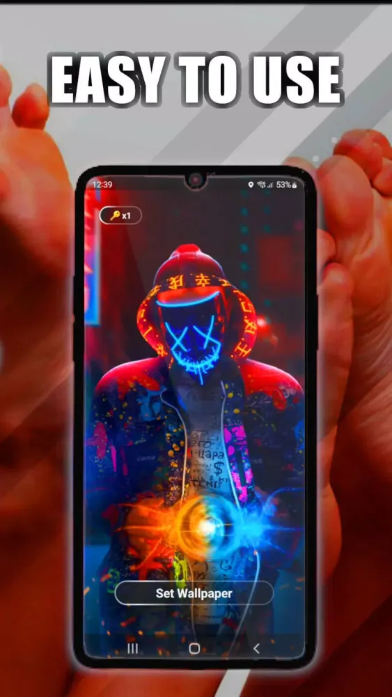 Zrzuty ekranu Feet Live Wallpaper