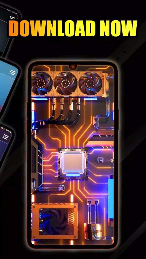 Hacker Live Wallpaper Screenshots