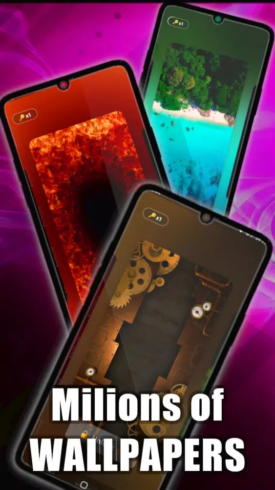 Magenta Live Wallpaper স্ক্রিনশট