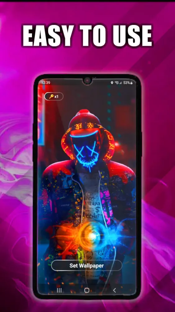 Magenta Live Wallpaper স্ক্রিনশট
