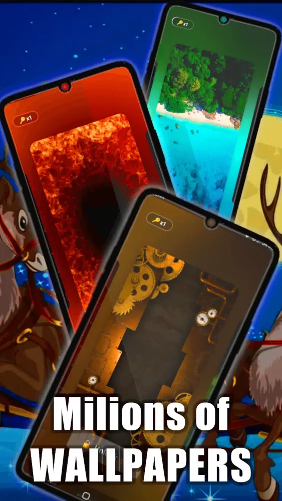 Santa Claus Live Wallpaper Screenshots