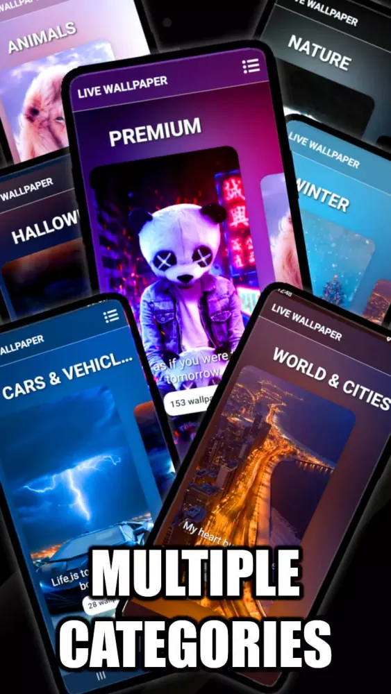 Santa Claus Live Wallpaper Screenshots