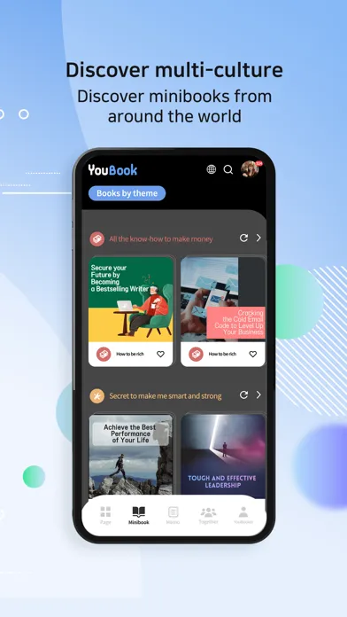 Tangkapan skrin YouBook - World of mini-books