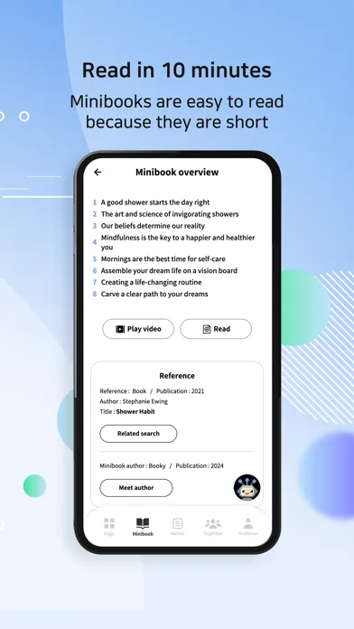 Tangkapan skrin YouBook - World of mini-books