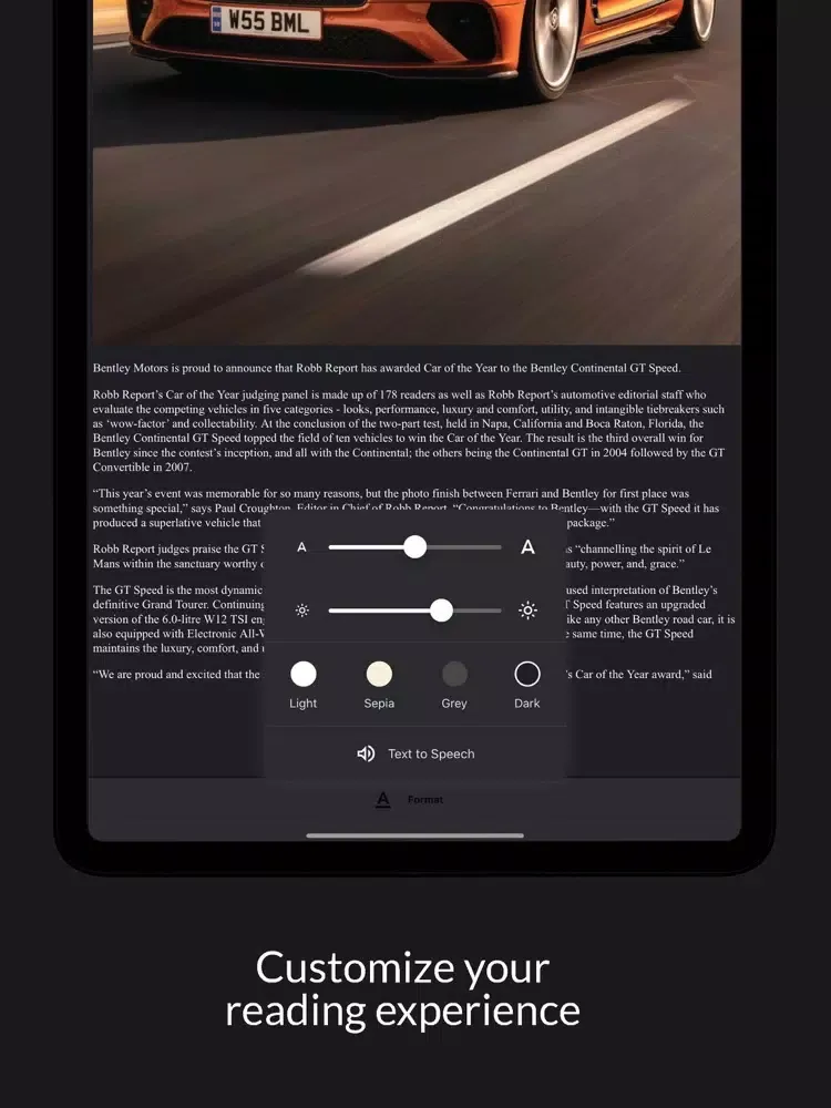 STARE Magazine iPad  Screenshots
